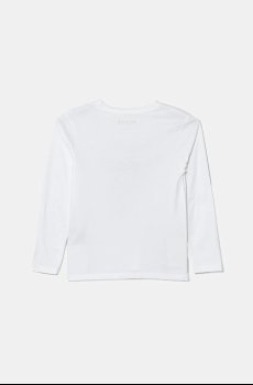Хлопковый детский лонгслив Guess