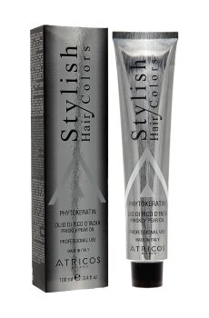 Уценка! Перманентная крем-краска для волос Atricos Milano Stylish Hair Color 8.3 Light Golden Blonde, 100 мл