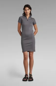 Женское серое платье Cycling ultra slim Серый XS G-Star RAW D22848,D267