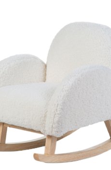 Крісло-гойдалка Childhome Teddy white (RCKTOW)