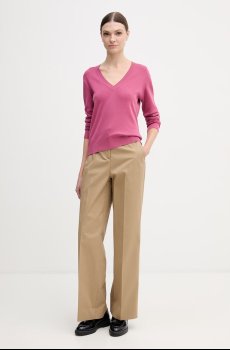 Хлопковый свитер United Colors of Benetton