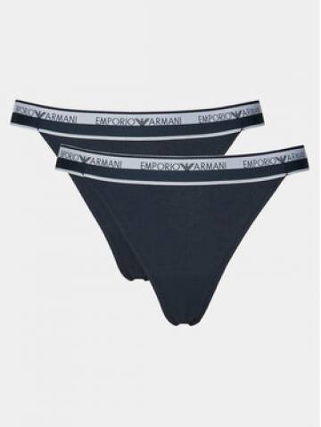 Emporio Armani Underwear Набір з 2 пар стрінгів 164522 4R227 00135 Cиній Emporio Armani Underwear Набір з 2 пар стрінгів 164522 4R227 00135 Cиній