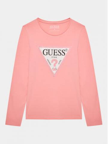 Guess Блузка J2YI50 K6YW1 Рожевий Regular Fit Guess Блузка J2YI50 K6YW1 Рожевий Regular Fit