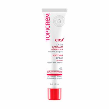 Успокаивающий крем для лица Topicrem CICA Soothing Cream, 40 мл Успокаивающий крем для лица Topicrem CICA Soothing Cream, 40 мл