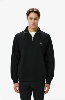 Мужская черная толстовка Черный L-XL Lacoste SH1927031