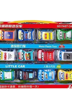 Игрушечный набор машинок Shantou Jinxing в коробке, от 3 лет, 24*17*4 см, 12 шт (5860)