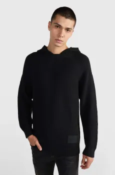 Мужское черное худи UTILITY DETAIL HOODED SWEATER Черный M Calvin Klein Jeans J30J323539