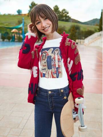 Mayoral Блузка 7.047 Écru Regular Fit Mayoral Блузка 7.047 Écru Regular Fit