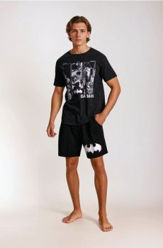 Двокомплектна бавовняна піжама Batman - різнобарвний