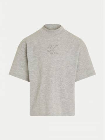 Calvin Klein Jeans Футболка Stitch Monogram IG0IG02537 Сірий Regular Fit Calvin Klein Jeans Футболка Stitch Monogram IG0IG02537 Сірий Regular Fit
