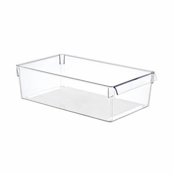 Органайзер Emhouse Mini с крышкой, высокий, прозрачный, 36*10.5*10 см (EP-615)