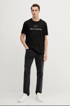 Хлопковая футболка Paul&Shark Knitwear