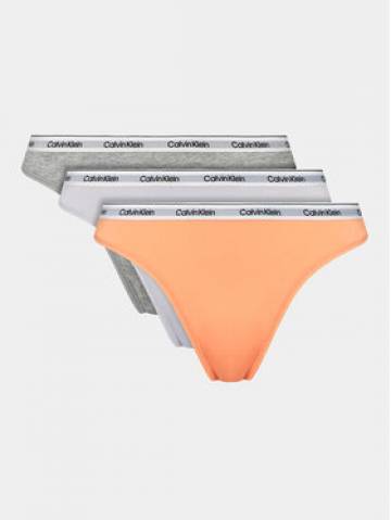 Calvin Klein Underwear Набір з 3 пар стрінгів 000QD5209E Кольоровий Calvin Klein Underwear Набір з 3 пар стрінгів 000QD5209E Кольоровий