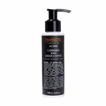 Крем для лица Chystotil Cannabis And Green Coffee Facial Cream, 100 мл Крем для лица Chystotil Cannabis And Green Coffee Facial Cream, 100 мл