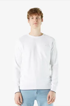 Мужской белый свитер Белый S Lacoste AH020606B
