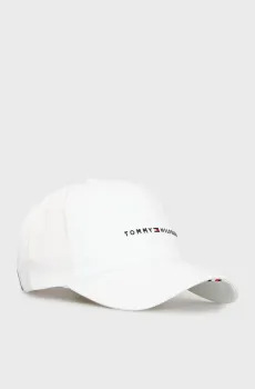 Мужская белая кепка TH FOUNDATION SOFT 6 PANEL CAP Белый ONESIZE Tommy Hilfiger AM0AM13162