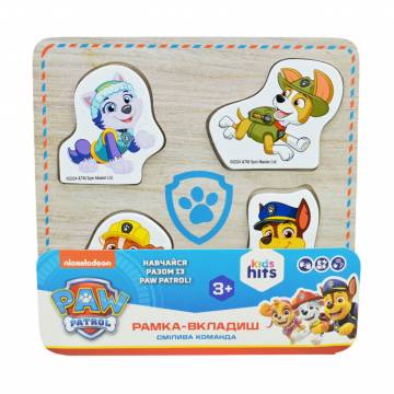 Игрушка KidsHits Paw Patrol Рамка-вкладыш Смелая команда, 14.8*14.8*0.6, от 3 лет (KH20/051) Игрушка KidsHits Paw Patrol Рамка-вкладыш Смелая команда, 14.8*14.8*0.6, от 3 лет (KH20/051)
