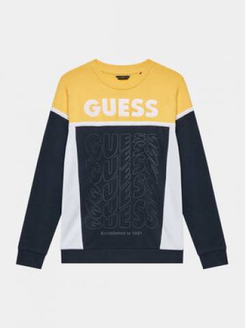 Guess Світшот N3BQ02 KAX73 Cиній Regular Fit Guess Світшот N3BQ02 KAX73 Cиній Regular Fit