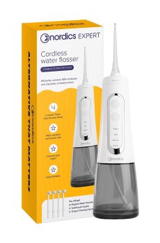 Ирригатор Nordics Expert EA139W для эффективной очистки полости рта, 1 шт