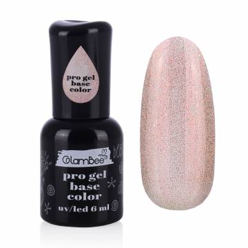 Базовое покрытие для гель-лака GlamBee ProGel Base Color 04, 6 мл Базовое покрытие для гель-лака GlamBee ProGel Base Color 04, 6 мл
