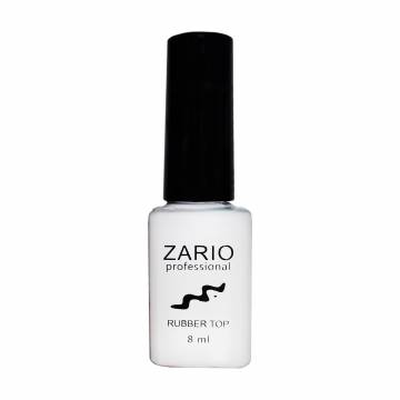 Каучуковый топ для гель-лака Zario Professional Rubber Top, 8 мл Каучуковый топ для гель-лака Zario Professional Rubber Top, 8 мл