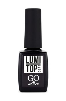 Уценка! Люминесцентный топ для гель-лака GO Active Lumi Top Coat, 10 мл