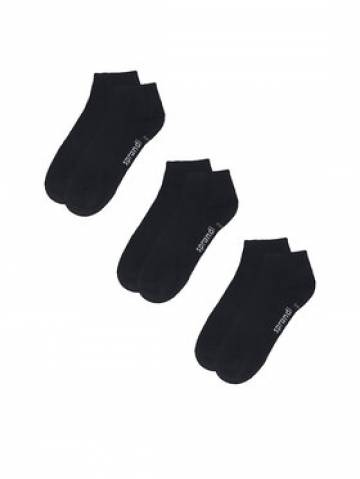 Sprandi Набір 3 пар високих жіночих шкарпеток 0WB-002-AW23 (3-pack) Чорний Sprandi Набір 3 пар високих жіночих шкарпеток 0WB-002-AW23 (3-pack) Чорний