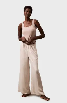 Женские бежевые брюки Бежевый L Calvin Klein 000QS7300E