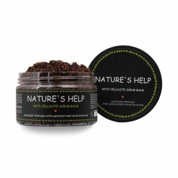 Антицеллюлитный скраб-бальзам для тела Chystotil Natures Help Anti-Cellulite Scrub Balm Помощь природы, 98 мл Антицеллюлитный скраб-бальзам для тела Chystotil Natures Help Anti-Cellulite Scrub Balm Помощь природы, 98 мл