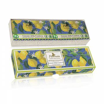 Набор мыла Florinda Mosaics Coastal Lemon Прибрежный лимон, 2*200 г Набор мыла Florinda Mosaics Coastal Lemon Прибрежный лимон, 2*200 г