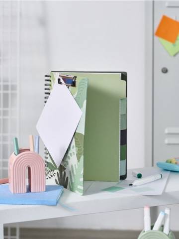 Блокнот - коричневувато-зелений