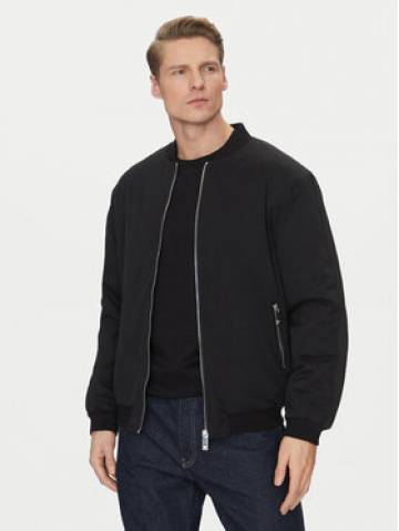 Richmond X Куртка бомбер Lucken UMA24193GB Чорний Regular Fit Richmond X Куртка бомбер Lucken UMA24193GB Чорний Regular Fit