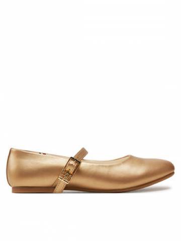 Tommy Hilfiger Балетки Ballerina T3A3-33555-1372 S Золотий Tommy Hilfiger Балетки Ballerina T3A3-33555-1372 S Золотий