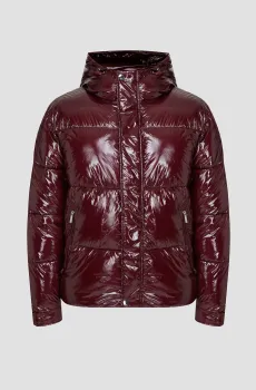 Мужская бордовая куртка Бордовый 48 Karl Lagerfeld 534517.505008;390