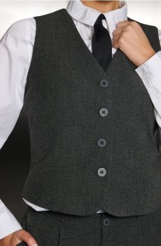 Костюмний жилет - сірий