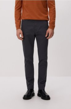 Reserved - Штани-чиноси приталеного крою - темно-сірий - 516GC-90X