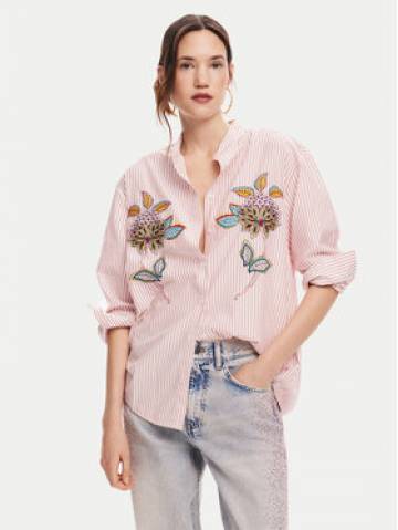 Desigual Сорочка Nagano 24WWCW40 Рожевий Regular Fit Desigual Сорочка Nagano 24WWCW40 Рожевий Regular Fit