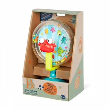 Детская музыкальная игрушка Battat Колесо-кружилка, от 6 месяцев (BX1975Z)