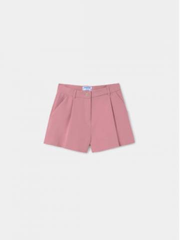 Mayoral Шорти з тканини 6266 Рожевий Regular Fit Mayoral Шорти з тканини 6266 Рожевий Regular Fit