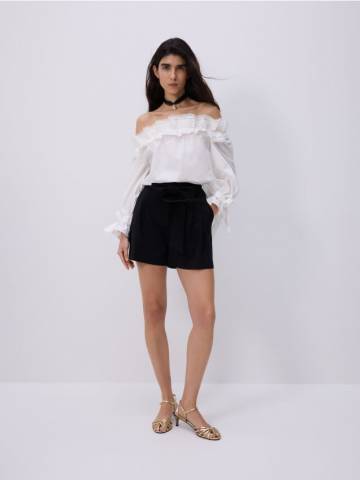 Reserved - LADIES` SHORTS - чорний - 991DB-99X Reserved - LADIES` SHORTS - чорний - 991DB-99X