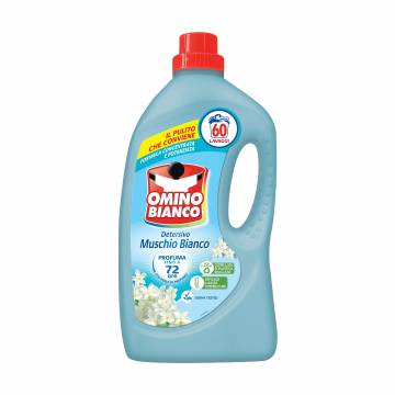 Гель для стирки Omino Bianco Белый мускус, 60 стирок, 2.4 л Гель для стирки Omino Bianco Белый мускус, 60 стирок, 2.4 л