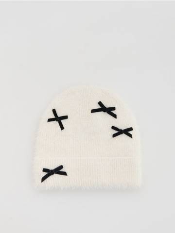 Reserved - GIRLS` CAP - кремовий - 699GT-01X Reserved - GIRLS` CAP - кремовий - 699GT-01X
