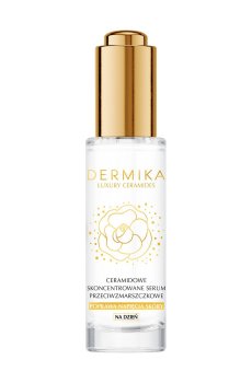 Дневная концентрированная сыворотка для лица Dermika Luxury Ceramides против морщин, с церамидами, 30 мл