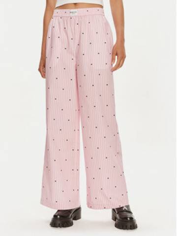 ROTATE Штани з тканини 1125002976 Рожевий Straight Fit