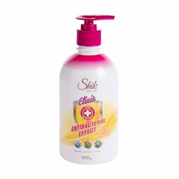 Жидкое мыло Shik Elixir Antibacterial Effect Active Protection Liquid Soap Активная защита, 500 г Жидкое мыло Shik Elixir Antibacterial Effect Active Protection Liquid Soap Активная защита, 500 г