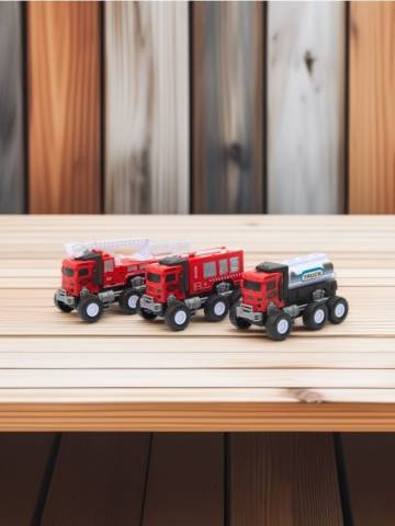 Іграшкова машина 3 pack - різнобарвний Іграшкова машина 3 pack - різнобарвний