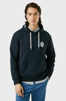 Мужское темно-синее худи MAISEL Синий S Pepe Jeans PM5800042