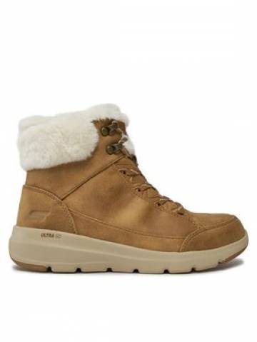 Skechers Ботильйони Glacial Ultra Cozyly 144178/CSNT Коричневий Skechers Ботильйони Glacial Ultra Cozyly 144178/CSNT Коричневий