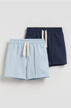 Reserved - Бавовняні шорти, 2 пари - синій - 266HV-55X