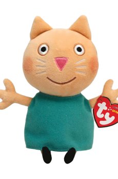 Детская мягкая игрушка TY Peppa Pig Кэнди Кэт, от 3 лет, 15 см (46172)